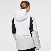 TNP Women's Insulated Anorak - White/Gray