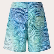 Cosmic Tides 18" Boardshort - Bubble Ellipse Green/Blue