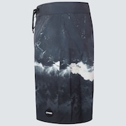 Whitewash 20" Boardshort - Uniform Gray Wave