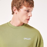 Mtl Ringed B1B Crew Sweatshirt - Fern