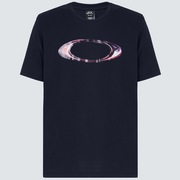 Marbled Ellipse Tee - Fathom
