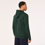 B1B Po Hoodie 2.0 - Hunter Green/Arctic White