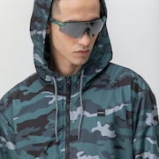 Jaqueta Oakley Camo Windbreaker - Blackout