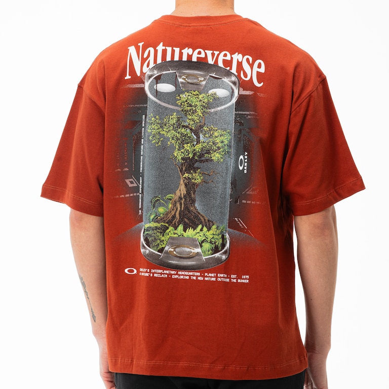 Camiseta Oakley Natureverse Terrarium - Flame Red