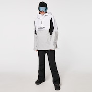 TNP Women's Insulated Anorak - White/Gray