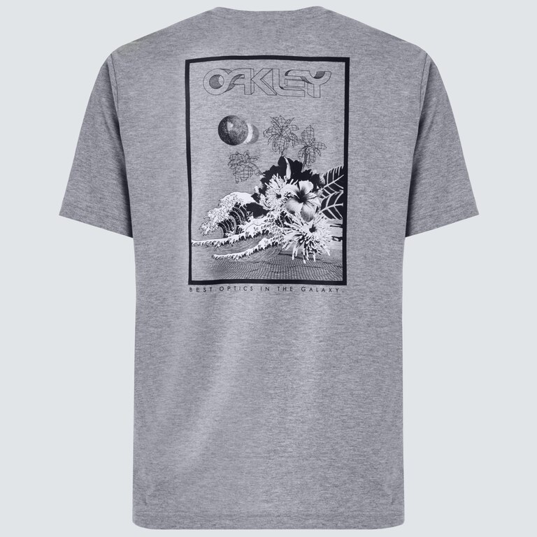 Interstellar Great Wave Tee - New Granite Heather