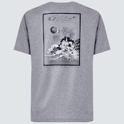 Interstellar Great Wave Tee - New Granite Heather