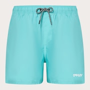 Beach Volley 16" Beachshort - Teal Blue