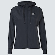 Run Free FZ Hooded Jacket - Blackout