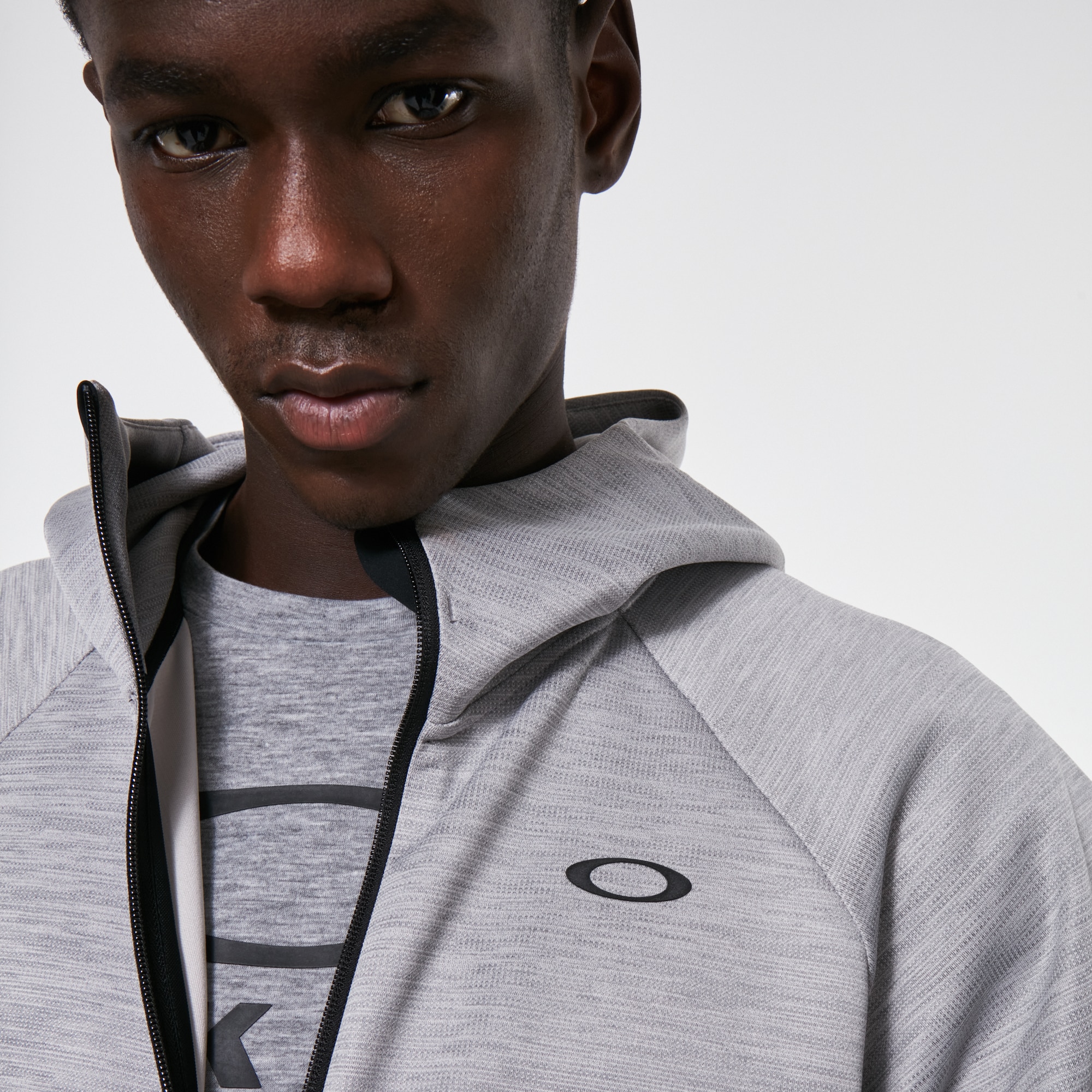 Oakley Enhance QD Fleece Jacket 11.0 in New Athletic Gray | Oakley® US