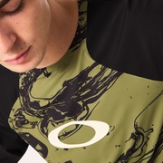 Seeker Airline LS Jersey - Duality Swirl Green/Black