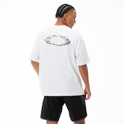 Camiseta Oakley Ellipse Sharp Metal - White
