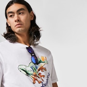 Jupiter Frog Tee - White