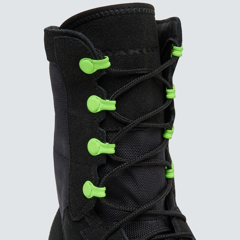 Coyote Neon Boots - Black/Neon Green