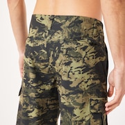 B1B Cargo Hybrid Short - Tiger Camo Green