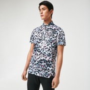 Skull Breathable Leopard Shirt - Mosaic Print
