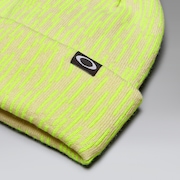 Fleece-Lined Graphic Beanie​ - Rain Camo Yellow
