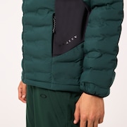 Ellipse Rc Quilted Jacket - Hunter Green/Blackout