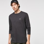 Relax LS Tee - Dark Gray Heather