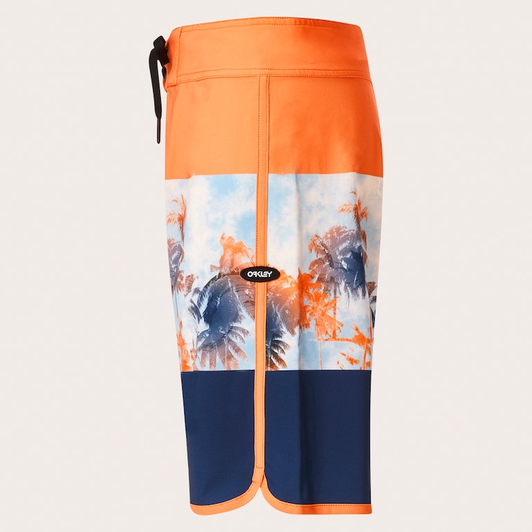 Palm Florals Rc 19” Boardshort - Soft Orange