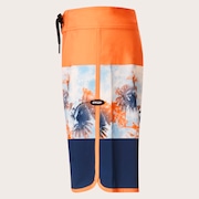 Palm Florals Rc 19” Boardshort - Soft Orange