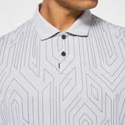 Oakley Top Half Leader Polo - Lunar Rock