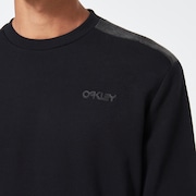 Soft Dye Crew Sweatshirt - Blackout