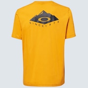 Peak Ellipse Tee - Amber Yellow