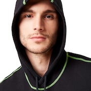 Overlock Pullover Hoodie - Blackout