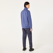 Skull Bulge H/Z Pullover Fleece - Blue Tar