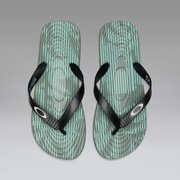 Catalina Flip Flop - Faded Green Hibiscus Str