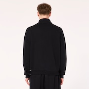 Soho 1/4 Zip Sweatshirt - Blackout
