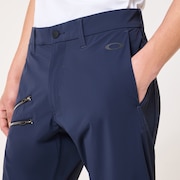 Skull Light Dry Zip Tapered - Midnight Blue