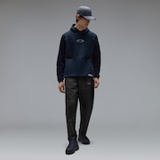 Striking Matelasse Hoodie - Fathom