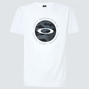 Camo Float Ellipse Tee - White