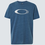 Cracks Ellipse Tee - Universal Blue Heather