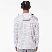 Enhance Knit Hoody Jacket 11.7 - White Print