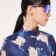 Elevate LS Essence Mock - Blue Storm Print