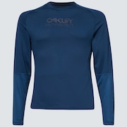 Wmns  Factory Pilot LS Jersey - Poseidon