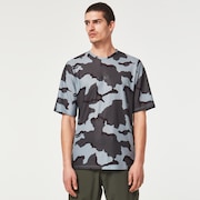 Ride Free Ss Jersey - B1B Camo Dark Grey