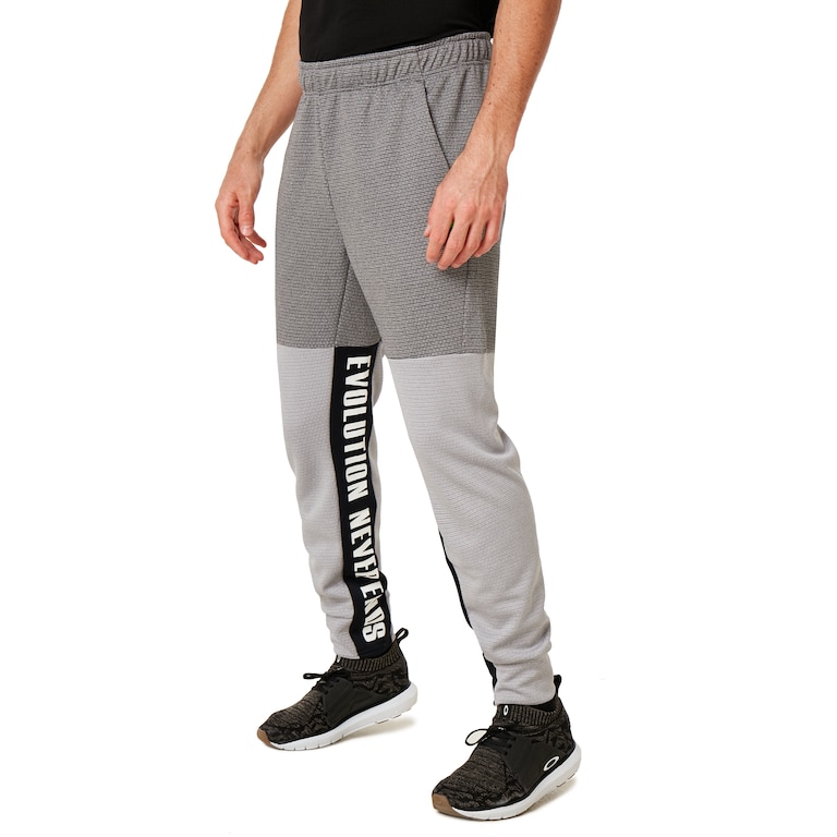 Enhance Grid Fleece Pants 9.7 - Charcoal/Heather Gray