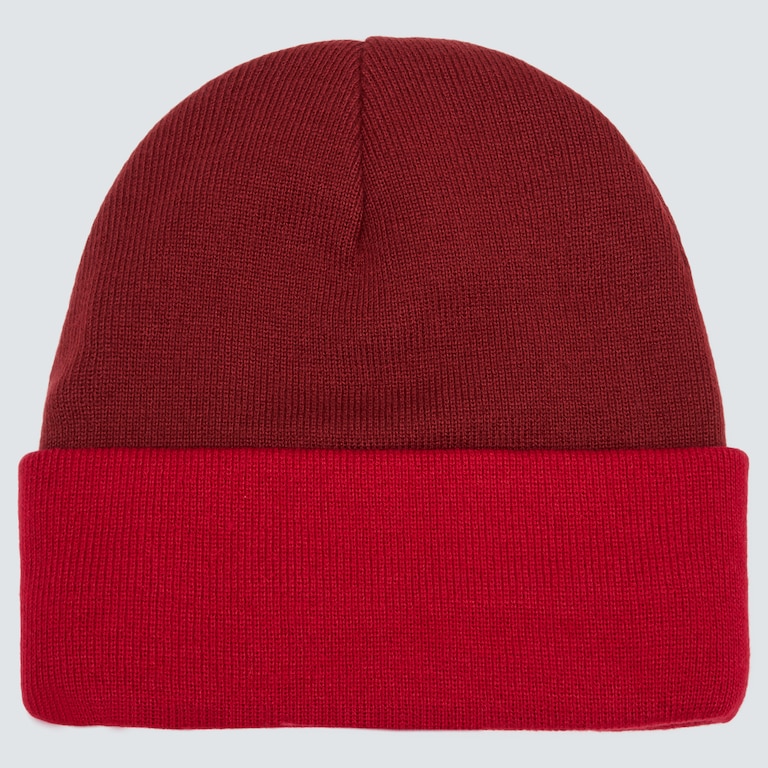 Tc Stretch Logo Beanie - Red Line/Iron Red