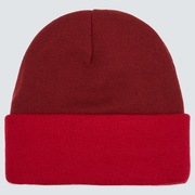Tc Stretch Logo Beanie - Red Line/Iron Red
