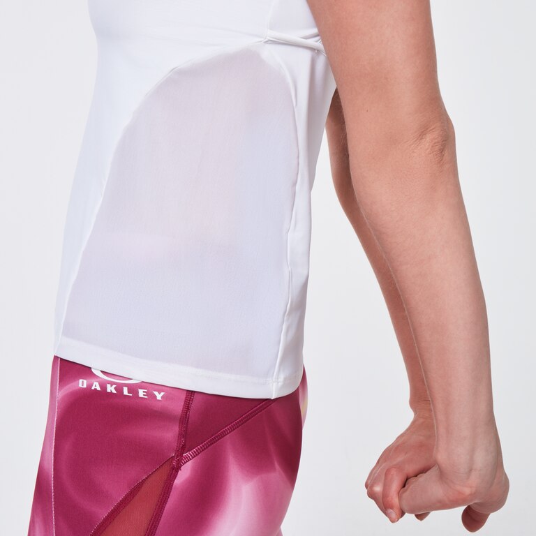 Raceback Tank Top - White