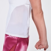 Raceback Tank Top - White