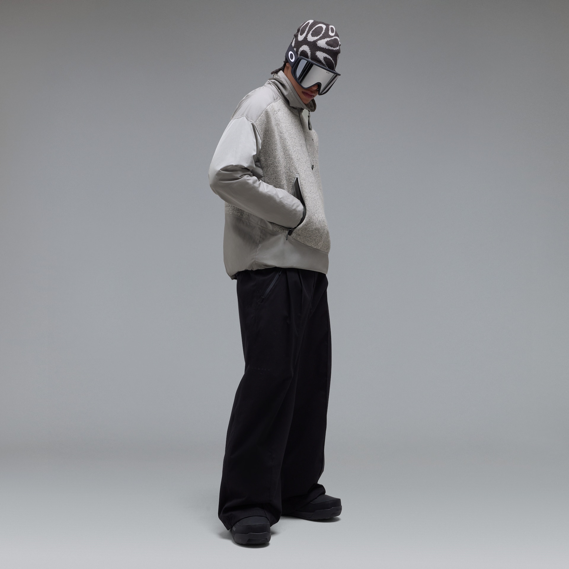 Oakley Heirloom Thermal Pro Sweatshirt In Cement Melange