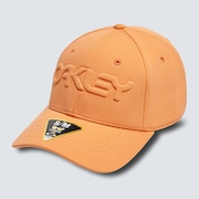 6 Panel Stretch Hat Embossed - Soft Orange