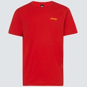 Heritage Eyeshade Tee - Poppy Red