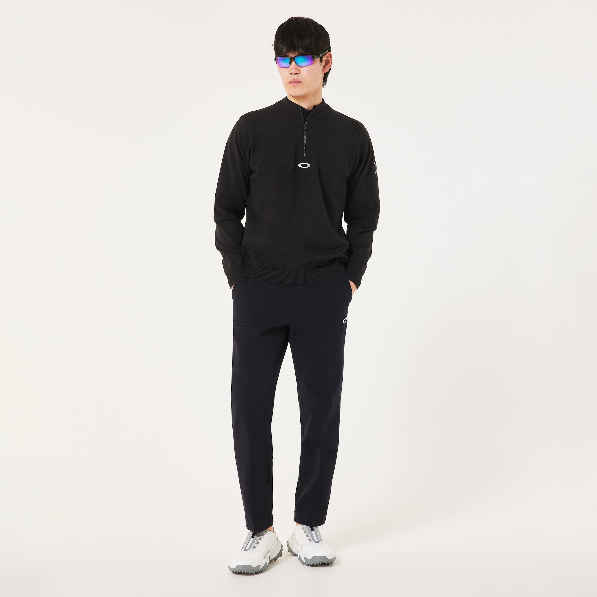 オークリー Skull LS Sweater Mock Shirt 2.0 Blackout | オークリー