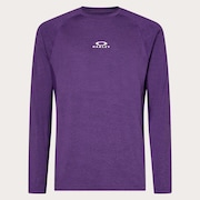 O Fit Rc LS Tee - Deep Amethyst Hthr